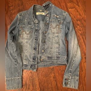 Hydraulic Faded Blue Denim Jacket